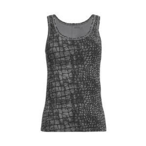 Yummie Python Print Maria Tank Top Large Gray - Picture 1 of 5